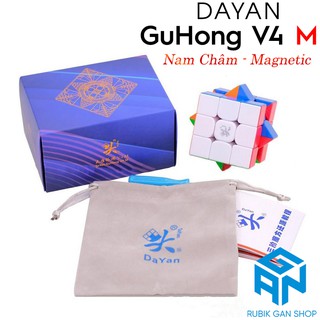 Rubik DaYan GuHong V4 M Khối Rubic 3x3 Nam Châm 3 Tầng (Hãng Mod M)