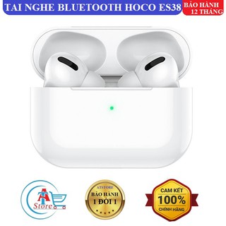 Tai Nghe Bluetooth True Wireless Hoco ES38 V5.0 Chính Hãng - Hỗ trợ sạc không dây + Kèm case silicon