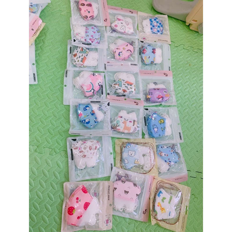 set 10 khẩu trang cho bé
