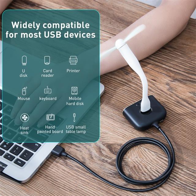 Adapter - Bộ Chia HUB Ra 4 Cổng USB 3.0 Chuyển Đổi Từ Type C Ra 4 Cổng USB Hoặc Từ USB Ra 4 Cổng USB