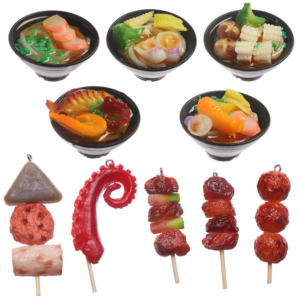 Mô hình món ăn mini dễ thương để trang trí nhà búp bê