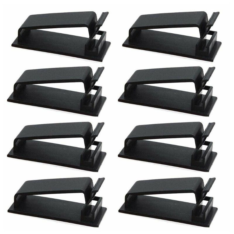 Bộ 50 Kẹp Giữ Dây Cáp Gắn Tường Tự Dính Tiện Dụng