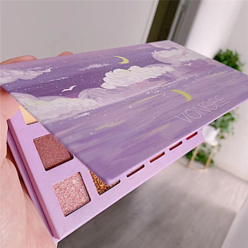 [Hàng mới về] Bảng phấn mắt Vongee 18 màu lì và nhũ lấp lánh đa năng hợp thời trang | BigBuy360 - bigbuy360.vn