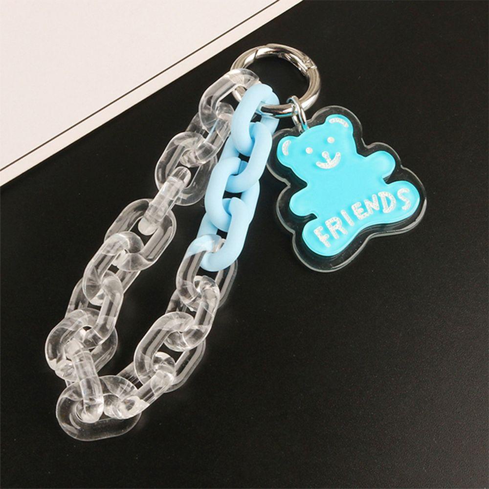 Móc Chìa Khóa Bằng Acrylic Trong Suốt Sáng Tạo