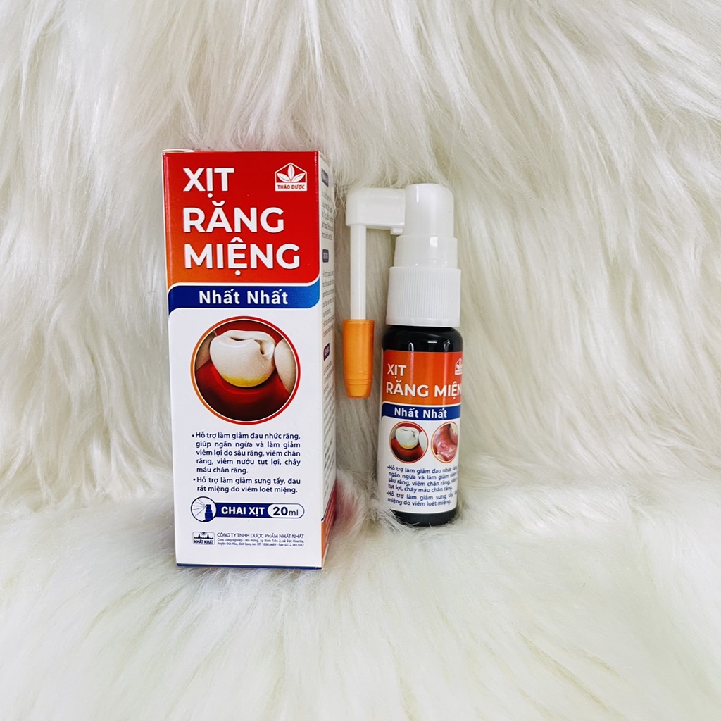 XỊT RĂNG MIỆNG NHAT NHAT LỌ 20 ML