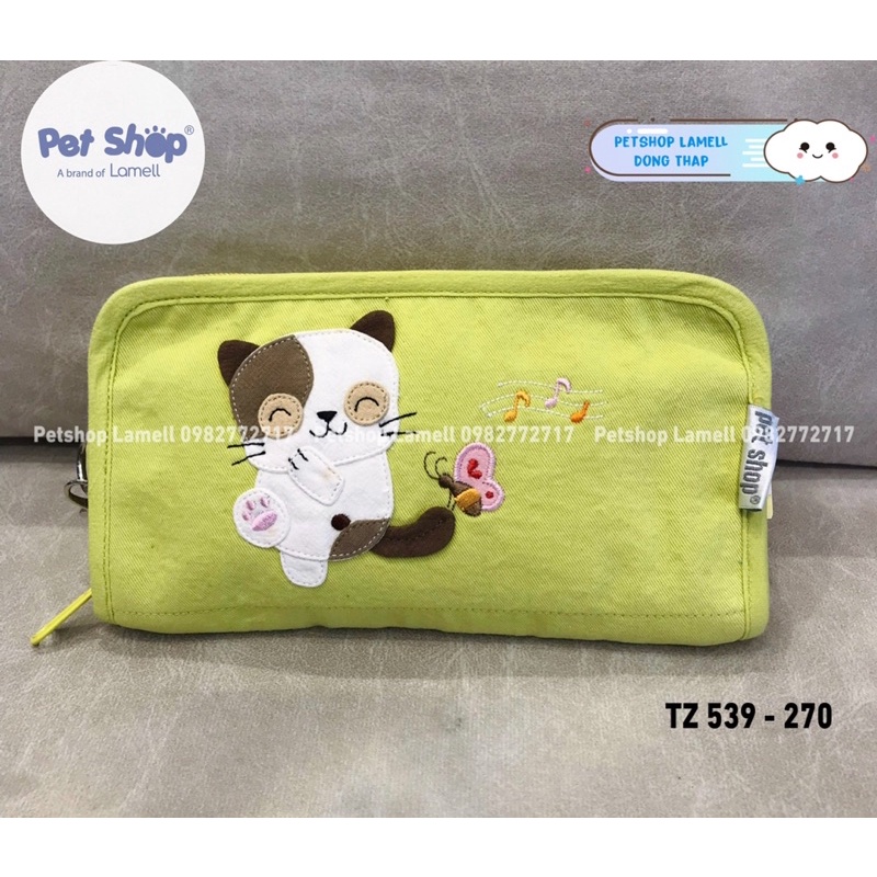 Bóp ví gấp đựng giấy tờ nhiều ngăn PETSHOP - TZ 539