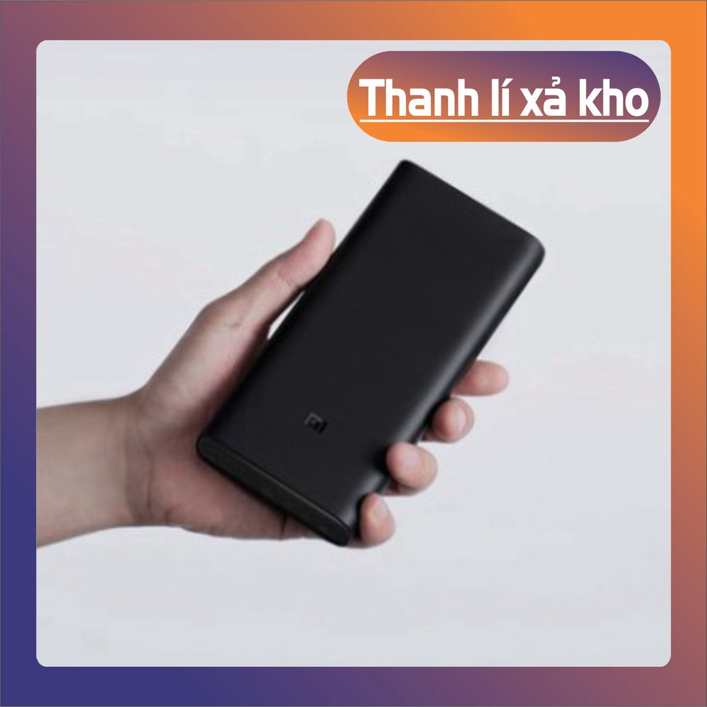 HẠ GIÁ 70% [45W] Pin Sạc dự phòng Xiaomi 3 20000 mAh - Pin dự phòng Xiaomi gen 3 PLM07ZM 20000 mAh HẠ GIÁ 70%