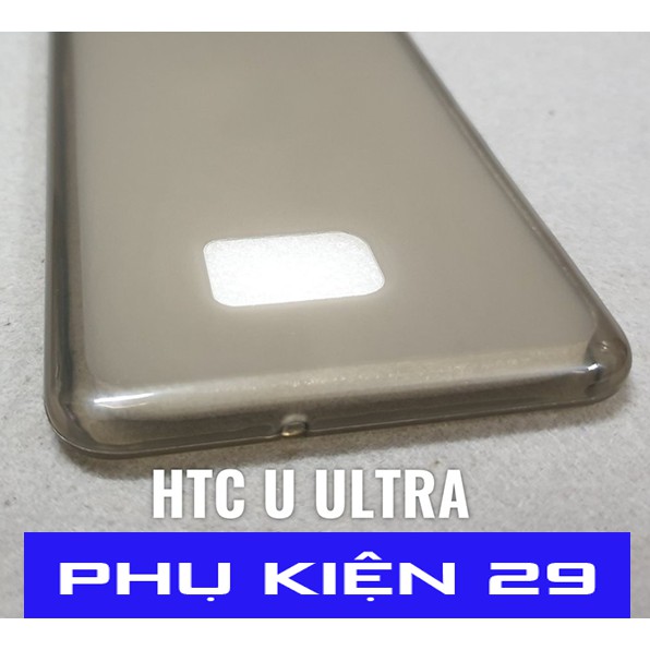 [HTC U Ultra] Ốp lưng silicon dẻo nhám Pudini