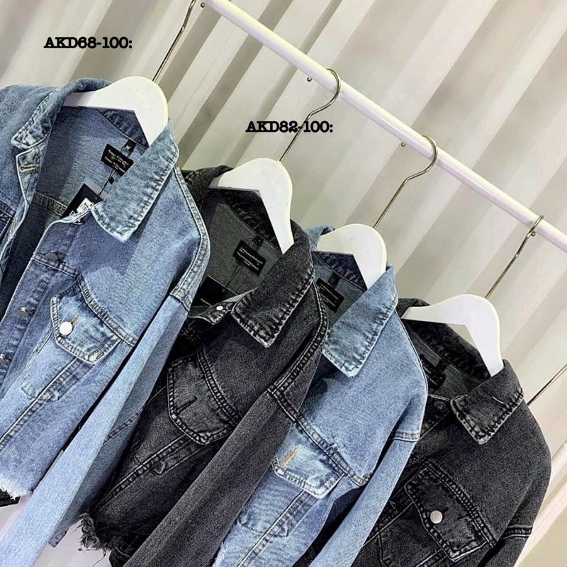 Áo khoác jeans bigsize