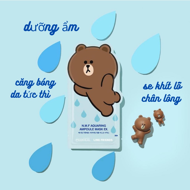 Mặt Nạ Mediheal Line Friends Mask EX