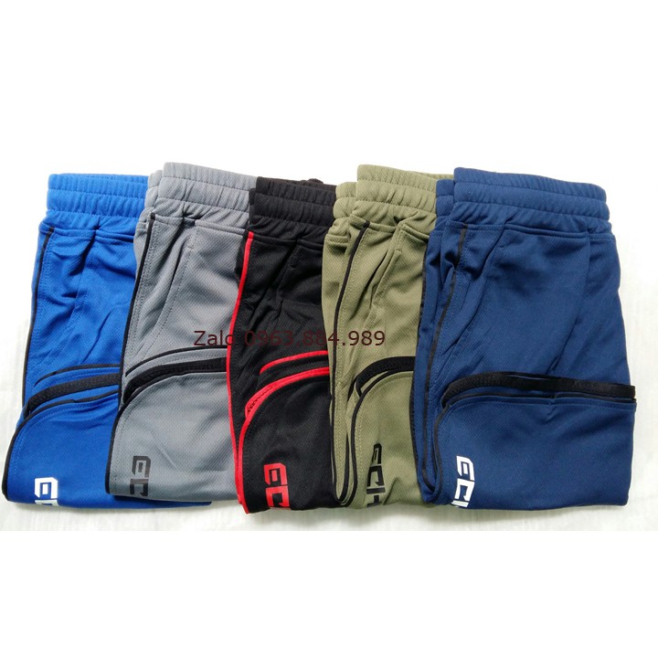 Quần tập Gym, chơi thể thao cực chất ECHT.01 dạng ngang gối, chất thun cao cấp cho anh em