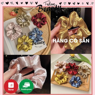 Dây Cột Tóc Vải Scrunchies, Dây Buộc Tóc Vải Scrunchies - Scrunchies