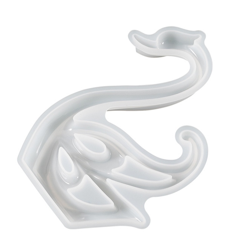 Khuôn Silicone Làm Đồ Trang Trí Hình Thiên Nga Trái Phải