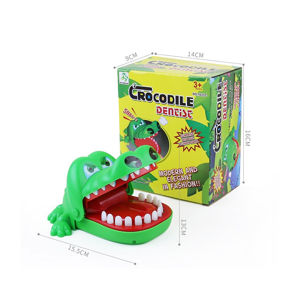 CROCODILE Đồ Chơi Hàm Răng Cá Sấu Vui Nhộn