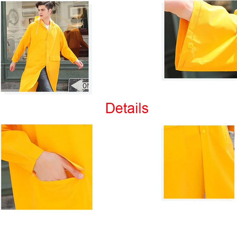 Áo mưa dày EVA có túi