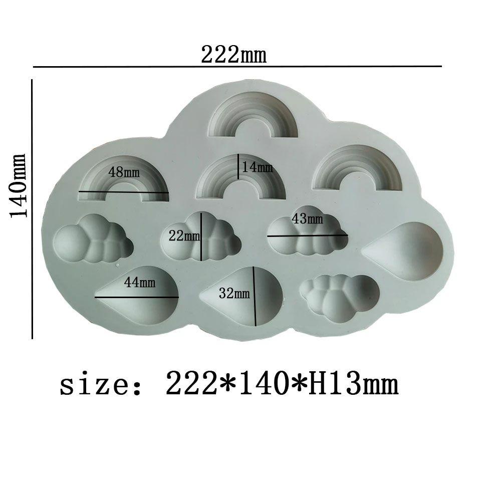 Khuôn Làm Bánh Quy / Socola Chịu Nhiệt Độ Cao DIY 3D Tiện Lợi Dễ Sử Dụng