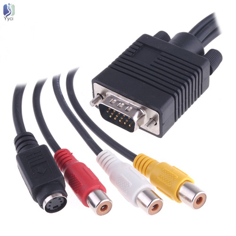 Dây cáp chuyển đổi cổng VGA sang S-Video AV chuyên dụng