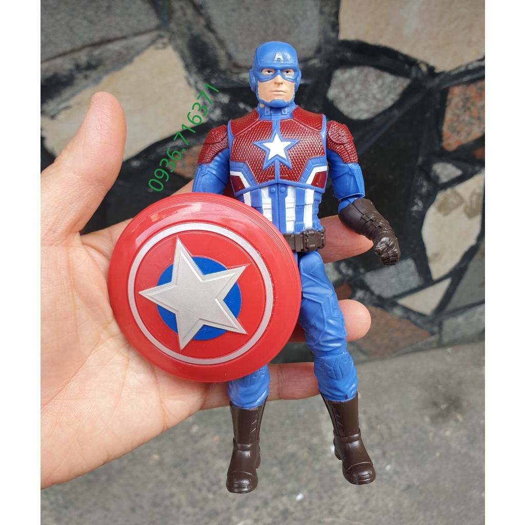 Mô hình nhân vật Marvel Avengers - Captian America