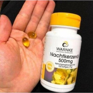 Hàng Đức tinh dầu hoa anh thảo Warnke Nachtkerzenol 500mg lọ 100 viên