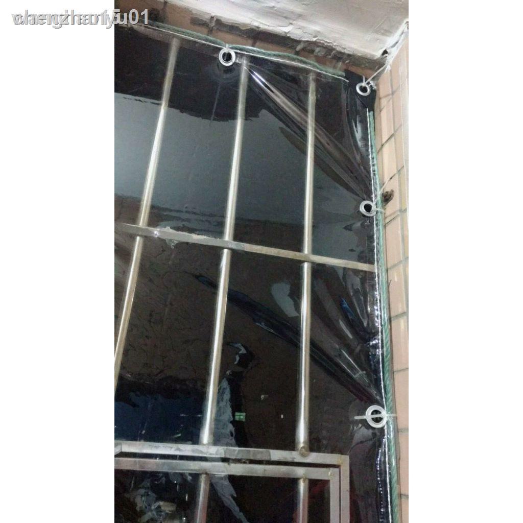 Tấm Vải Che Mưa Nắng Bằng Nhựa Dày Trong Suốt Chống Thấm Nước