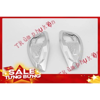 Ốp gác chân sau mạ crom sh mode 2020 mới