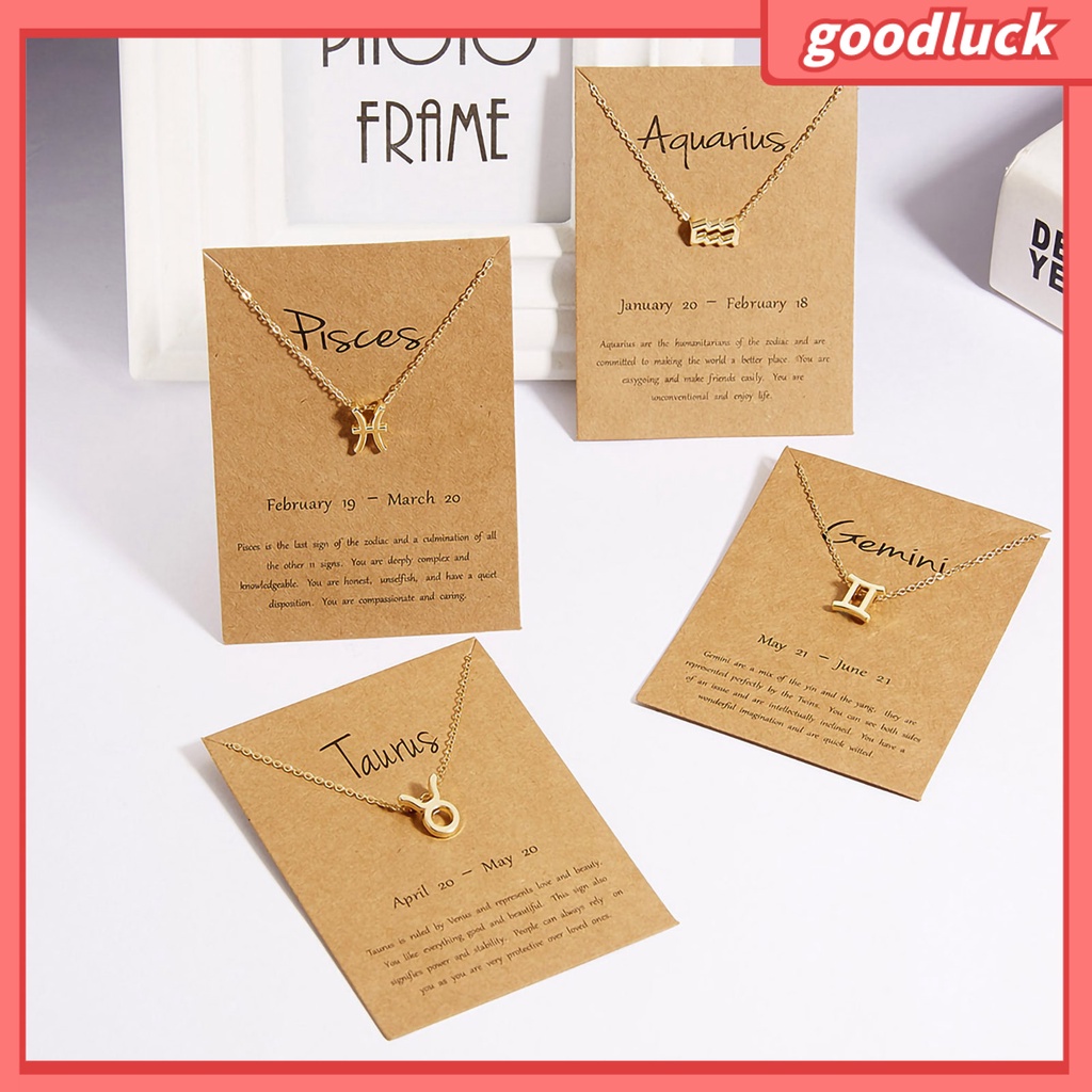 Vòng cổ Mạ Vàng Mặt Hình Chòm Sao Thời Trang Cho Nữ