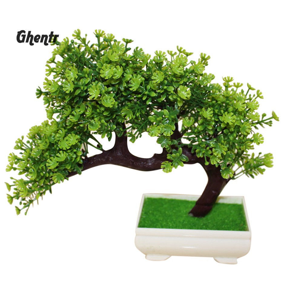 Cây bonsai giả trang trí không gian xanh