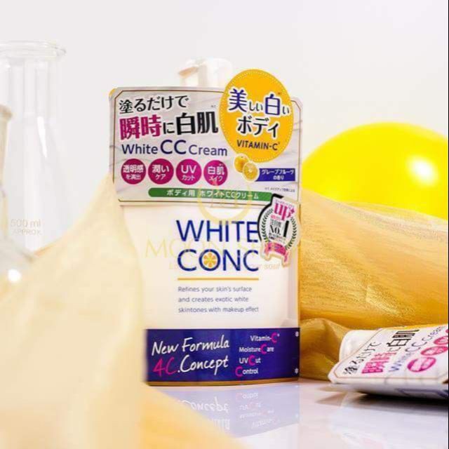 Sữa dưỡng thể body CC Cream Vitamin C White Conic | Nội Địa Nhật Bản