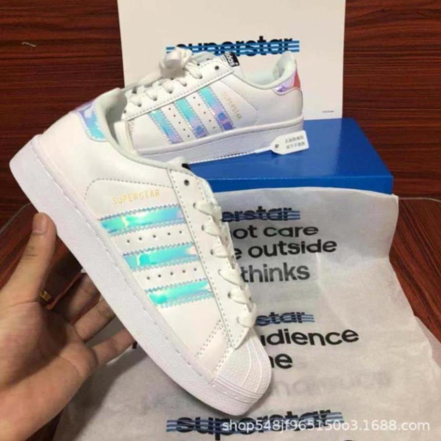 👟👟Giày Sneaker Nam Nữ Adidas SuperStar Mũi Sò Trắng Sọc Đủ Màu Full Box Size | BigBuy360 - bigbuy360.vn