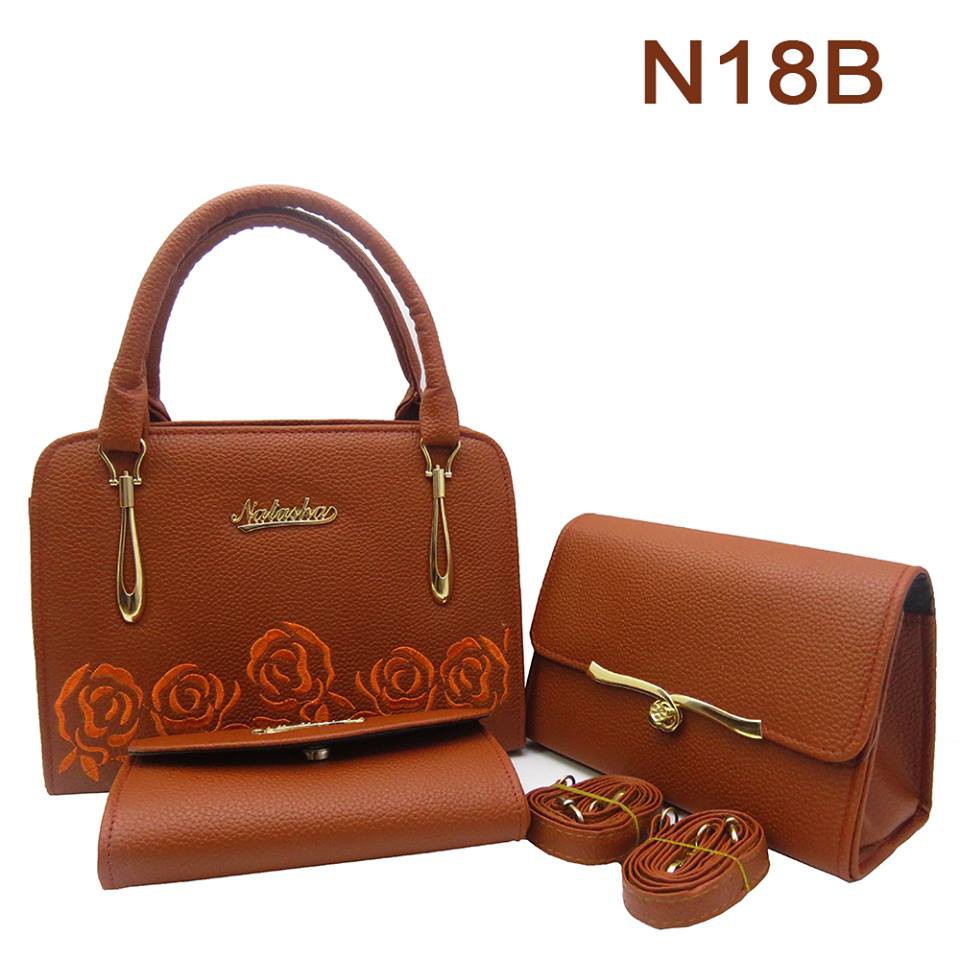 Bộ 3 Túi Thêu Hoa 7 Màu N18 Tại A_N Shop | BigBuy360 - bigbuy360.vn