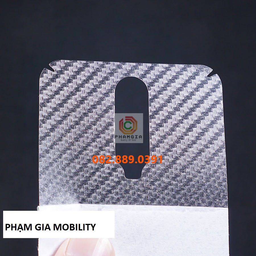 Miếng dán mặt lưng skin carbon Oppo R7/ R7 Lite/ R7s/ R7 Plus/ R17 Pro