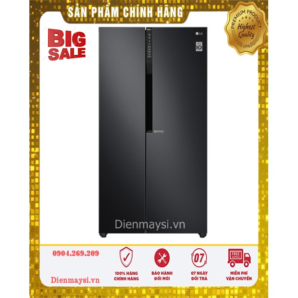 Tủ lạnh LG Inverter 613 lít GR-B247WB (Miễn phí giao tại HCM-ngoài tỉnh liên hệ shop)