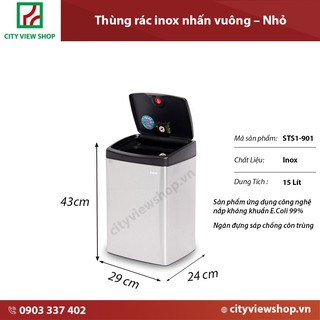 Thùng Fitis vuông nhấn STS1