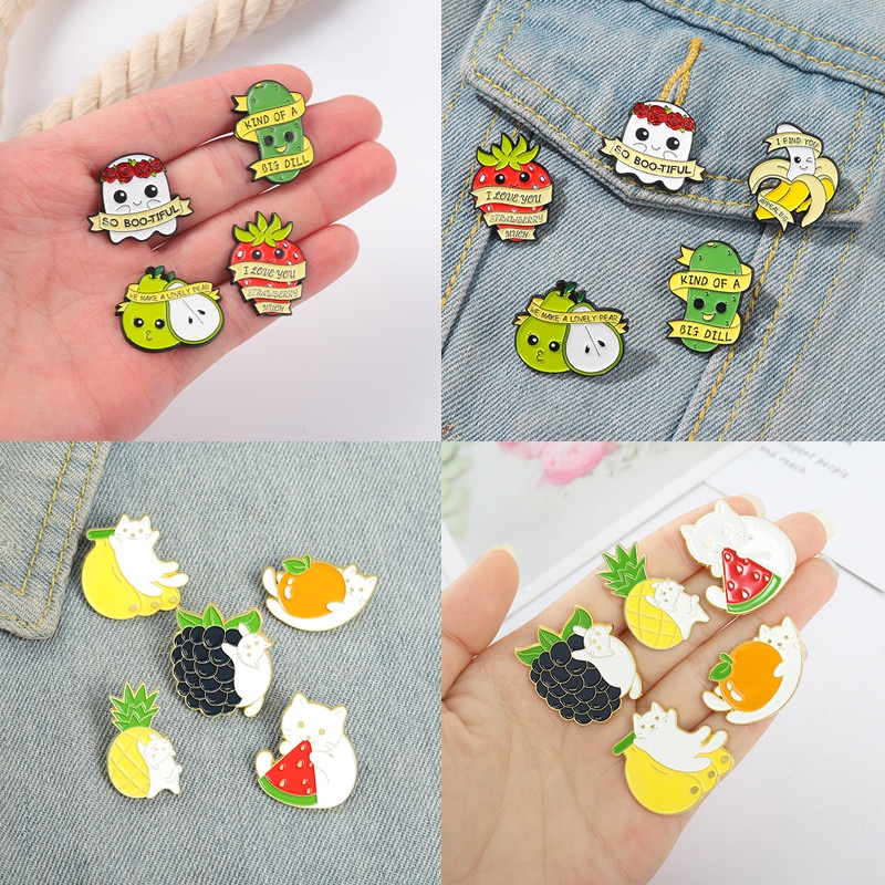 Ghim Cài Áo Hình Trái Cây 31 Kiểu Dáng Dễ Thương Cho Bạn Bè