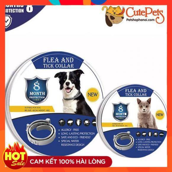 Vòng cổ chống ve rận Flea And Tick Collar - Phụ kiện chó mèo Hà Nội