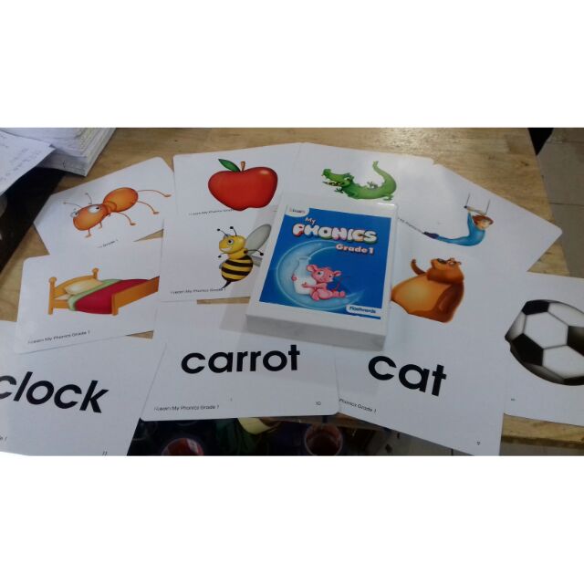 Flashcard My Phonics Grade 1 (A5 in 2 mặt)