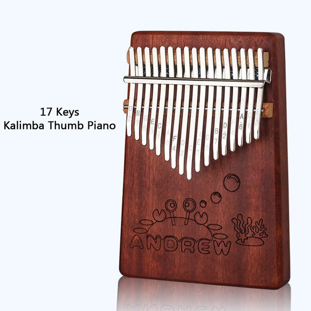 Đàn kalimba 17 phím gỗ nguyên khối Mahagony G8ECKO000020