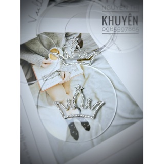 Vương miện mạ kim 6*4cm