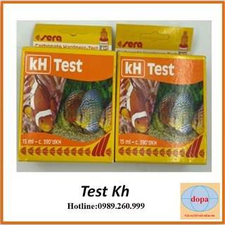 Test kh sera trong nước dùng để đo độ kiềm trong ao nuôi tôm cá DOPA.COM.VN