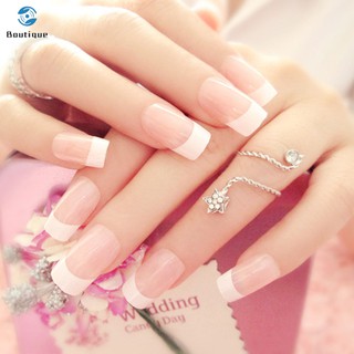 Set 24 Móng Tay Giả Dài Kèm Keo Dán