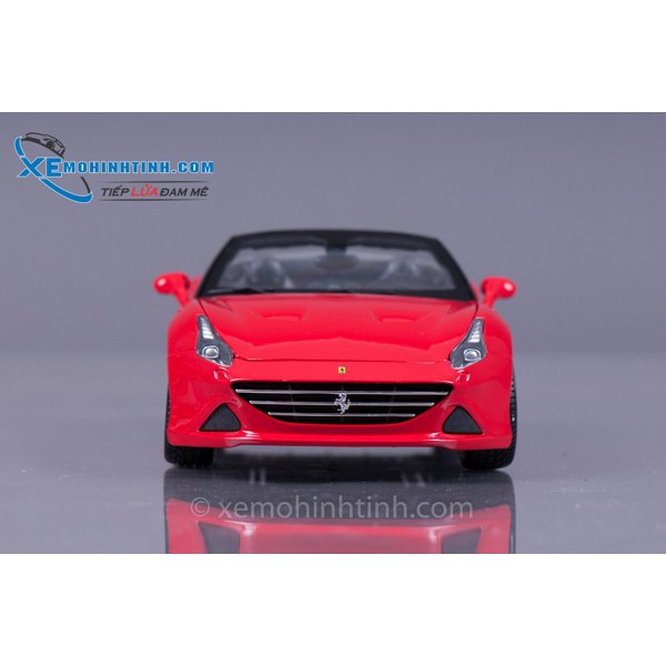 Xe Mô Hình Ferrari California T Spider 1:18 Bburago (Đỏ)