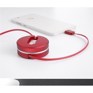 Cáp USB Type C sạc nhanh CAFELE loại cuộn rút