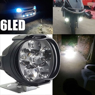 Đèn Pha 6 Bóng Led 6 Bóng Cho Xe Máy