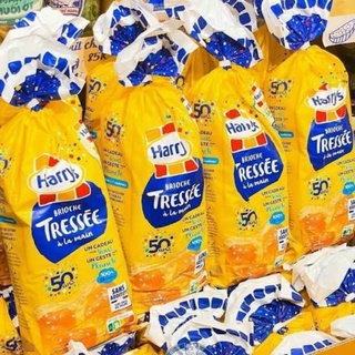 Bánh mì hoa cúc tươi Harrys Brioche Tressee à la main 500g xuất xứ Pháp
