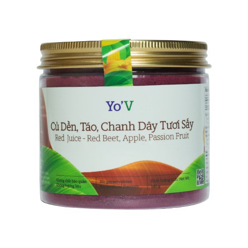 Củ Dền Táo Chanh Dây Tươi Sấy Vinamit 180g Thức Uống Tốt Cho Sức Khỏe