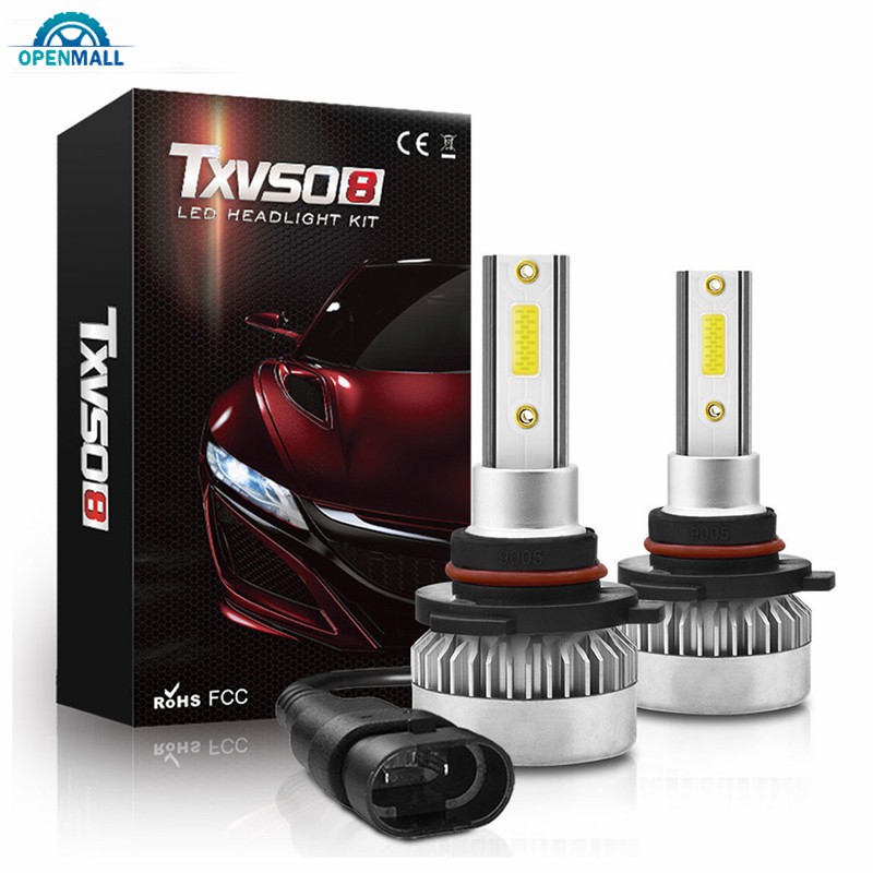 Set 2 đèn LED 6000K ánh sáng trắng H1/H7/9005-HB3/9006-HB4/H9H10H11/9012/H4-H / L