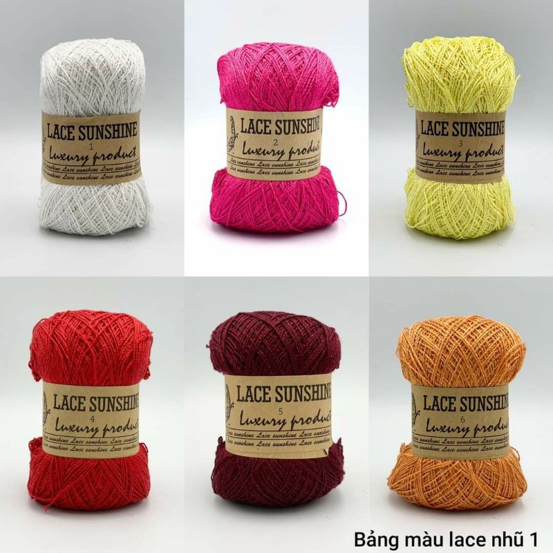Sợi Lace Sunshine | BigBuy360 - bigbuy360.vn