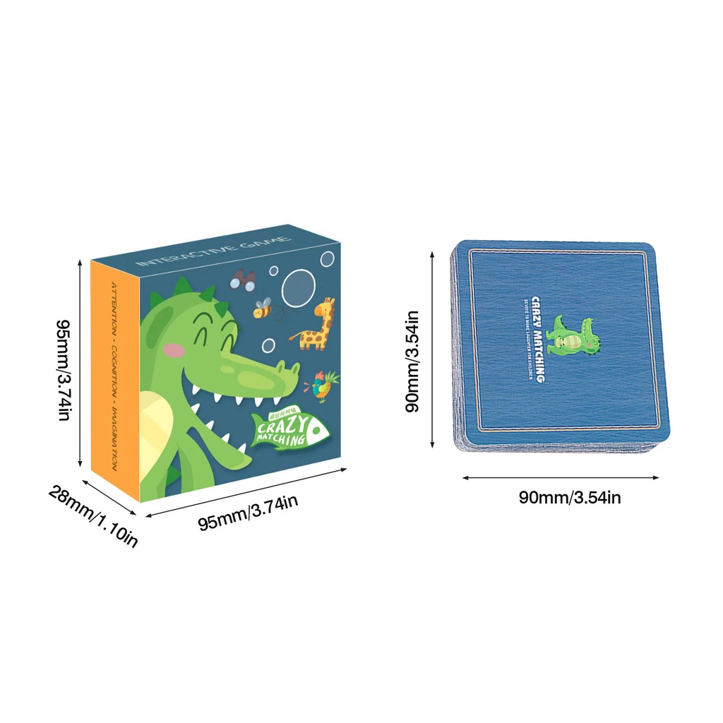 Bộ Đồ Chơi Ghép Hình 54 Thẻ Dành Cho Bé