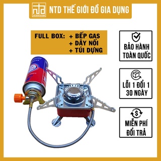 Bếp ga mini du lịch siêu nhỏ gọn xếp gọn được
