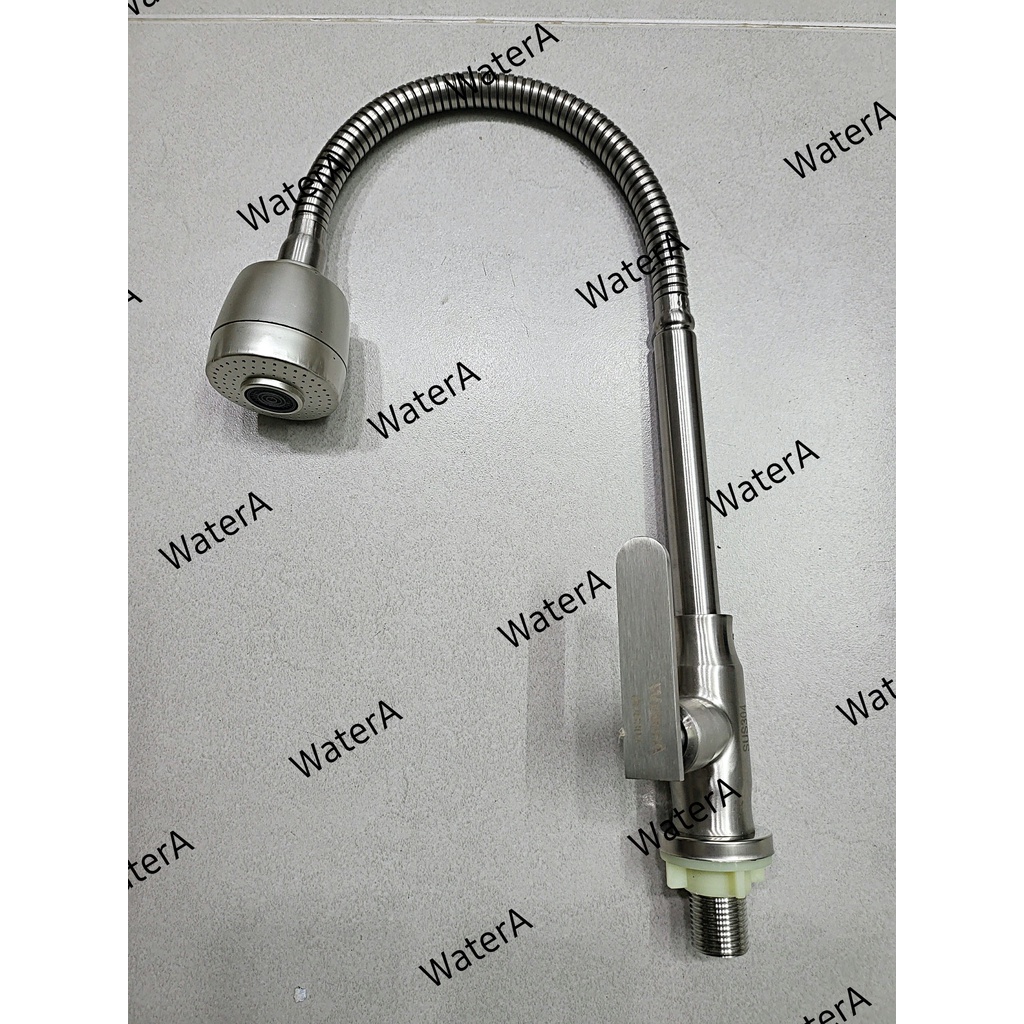 Vòi rửa chén bát WaterA inox SUS 304 chất lượng